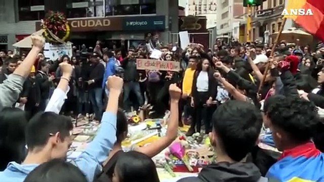 Colombia, Bogota' ricorda Dilan Cruz: il ragazzo ucciso dall'Esmad simbolo delle proteste