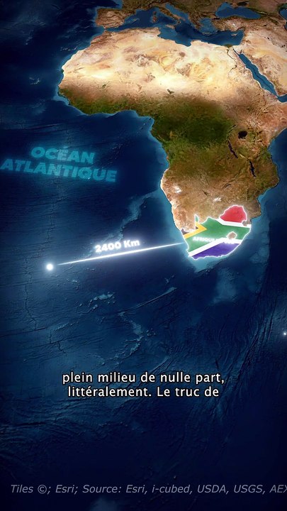 Tristan da Cunha l'île isolée aux 236 habitants et leur vie dingue #géographie