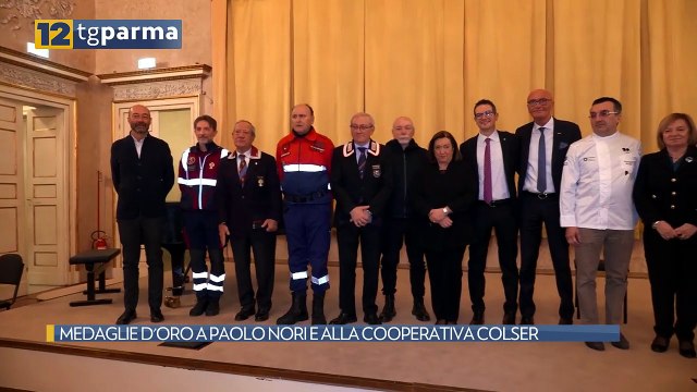 MEDAGLIE D'ORO A PAOLO NORI E ALLA COOPERATIVA COLSER | MEDAGLIE D'ORO A PAOLO NORI E ALLA COOPERATIVA COLSER