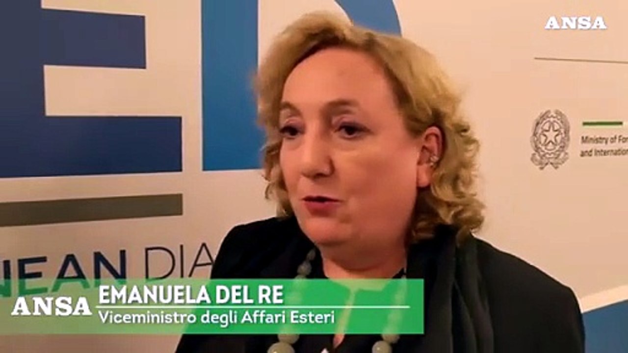 Med, Del Re: "Italia punto riferimento molti Paesi regione"