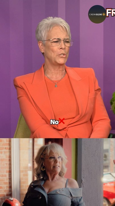 Jamie Lee Curtis Has A Blunt Answer About Prepping For ‘Freakier Friday’ With Lindsay Lohan #shorts