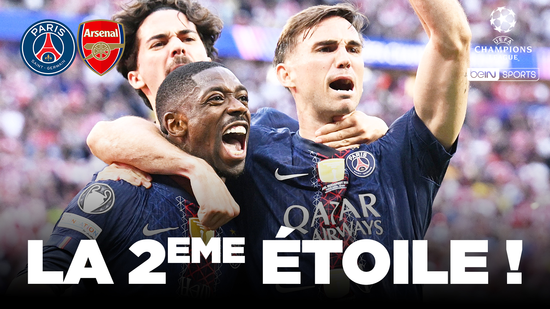 Ligue des Champions : La deuxième étoile pour le PSG !