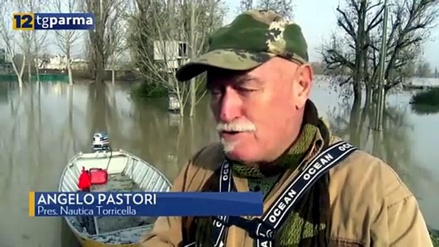 PIENA DEL PO: IL COLMO TRANSITA NEL PARMENSE, EVACUATE LE GOLENE