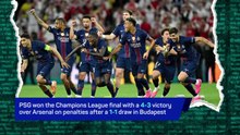 Breaking News: PSG wins the Champions League
