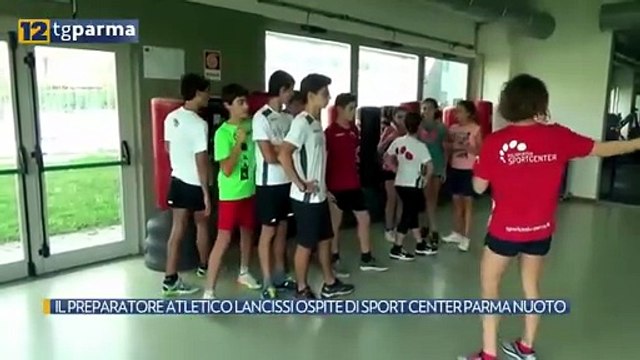 IL PREPARATORE ATLETICO LANCISSI OSPITE DI SPORT CENTER PARMA NUOTO
