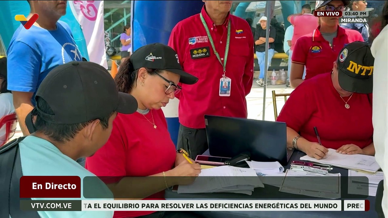 Miranda | Conductores y transportistas agilizan trámites legales y administrativos en operativo