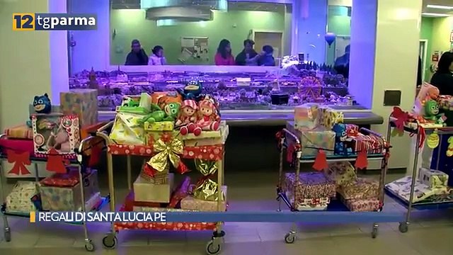REGALI DI SANTA LUCIA PER I BIMBI RICOVERATI ALL'OSPEDALE DEI BAMBINI