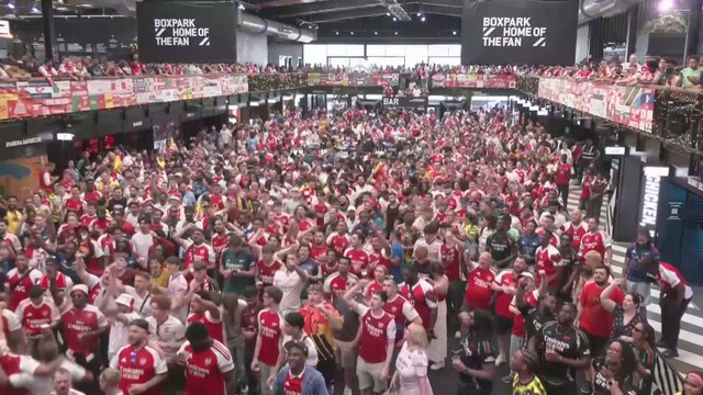 Recopilado fans Arsenal francés