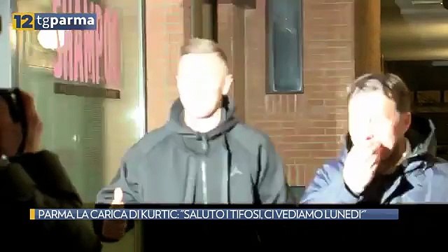 PARMA, LA CARICA DI KURTIC: SALUTO I TIFOSI, CI VEDIAMO LUNEDI'