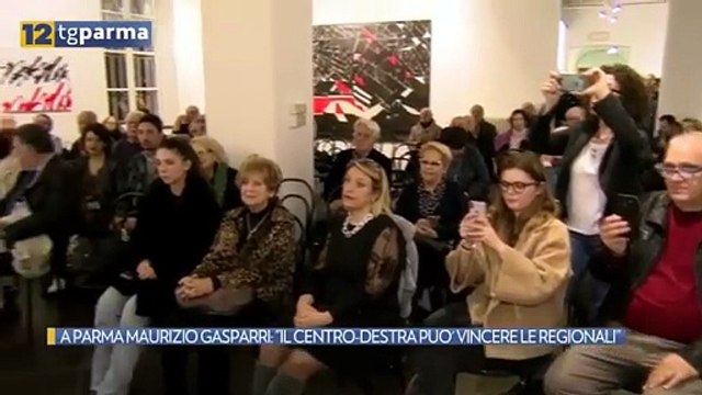 A PARMA MAURIZIO GASPARRI: IL CENTRO-DESTRA PUO' VINCERE LE REGIONALI