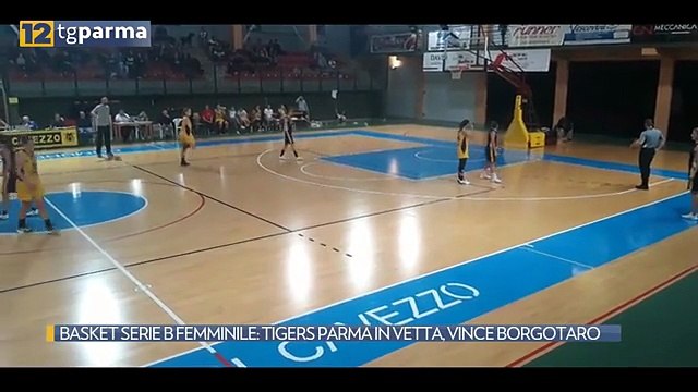 BASKET SERIE B FEMMINILE: TIGERS PARMA IN VETTA, VINCE BORGOTARO