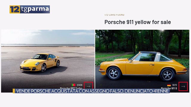 VENDE PORSCHE ACQUISTATA CON ASSEGNO FALSO, DENUNCIATO 41ENNE | VENDE PORSCHE ACQUISTATA CON ASSEGNO FALSO, DENUNCIATO 41ENNE