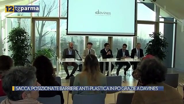 Sacca, posizionate barriere anti-plastica in Po grazie a Davines