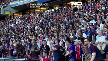 Τα πανηγύρια των οπαδών της Παρί μετά τον θρίαμβο στο Τσάμπιονς Λιγκ