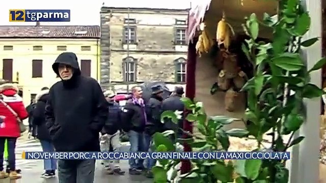 NOVEMBER PORC: A ROCCABIANCA GRAN FINALE CON LA MAXI CICCIOLATA