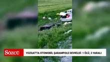 Yozgat'ta şarampole devrilen otomobildeki 1 kişi öldü, 3 kişi yaralandı