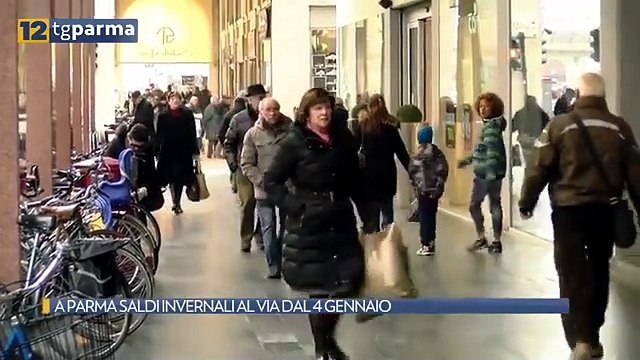 A PARMA SALDI INVERNALI AL VIA DAL 4 GENNAIO