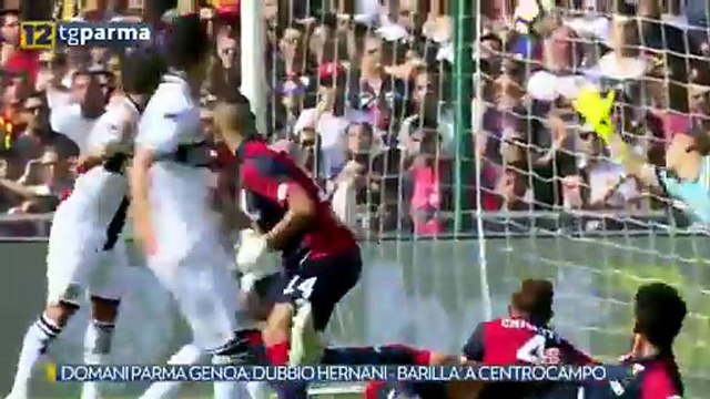 DOMANI PARMA GENOA: DUBBIO HERNANI - BARILLA' A CENTROCAMPO