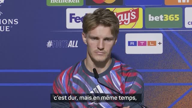 Arsenal - Odegaard : "Si proches du doublé"