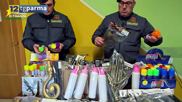 GDF SEQUESTRA ARTICOLI DI CARNEVALE A FIDENZA, COLLECCHIO E LANGHIRANO | GDF SEQUESTRA ARTICOLI DI CARNEVALE A FIDENZA, COLLECCHIO E LANGHIRANO
