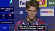 'We were so close' - Odegaard on Arsenal's UCL heartbreak