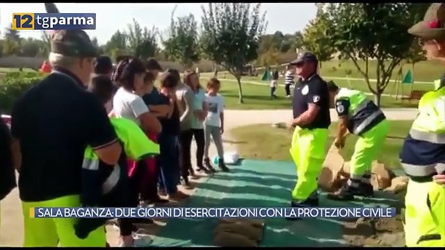 SALA BAGANZA: DUE GIORNI DI ESERCITAZIONI CON LA PROTEZIONE CIVILE