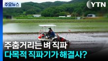 주춤거리는 벼 직파...다목적 직파기가 해결사? / YTN