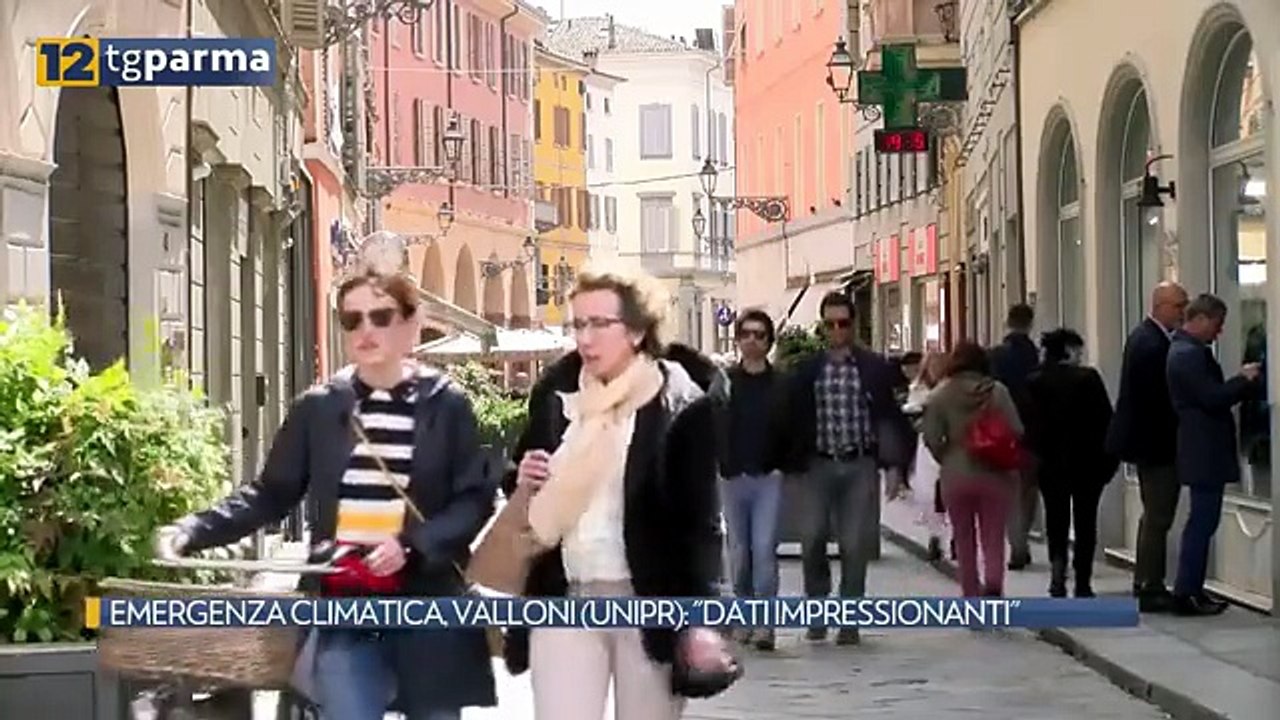EMERGENZA CLIMATICA, VALLONI (UNIPR): "DATI IMPRESSIONANTI"