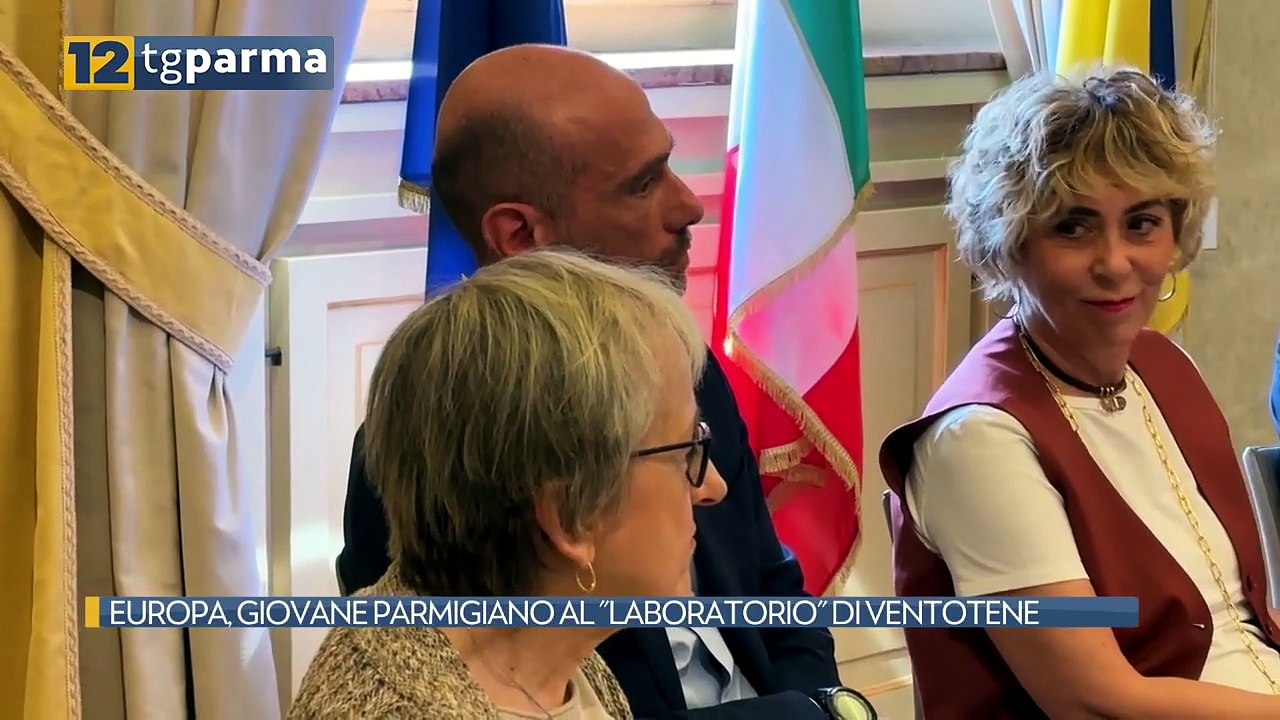 EUROPA, GIOVANE PARMIGIANO AL "LABORATORIO" DI VENTOTENE | EUROPA, GIOVANE PARMIGIANO AL "LABORATORIO" DI VENTOTENE