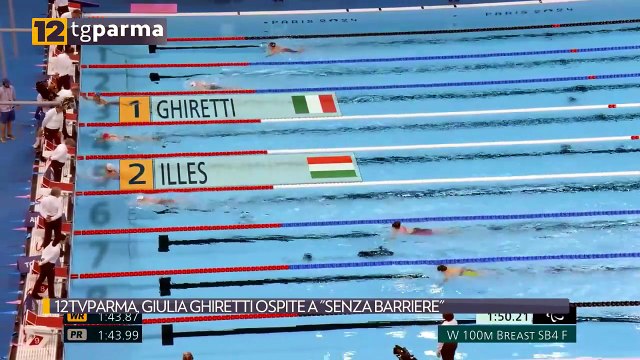 12 TV PARMA, GIULIA GHIRETTI OSPITE A SENZA BARRIERE | 12 TV PARMA, GIULIA GHIRETTI OSPITE A SENZA BARRIERE