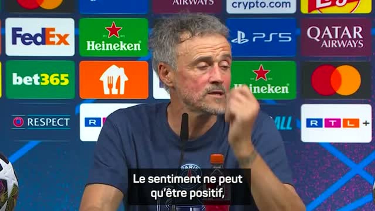 PSG - Après un “back to back incroyable et très dur”, Luis Enrique veut faire la fête