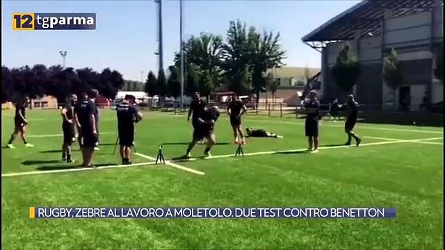 RUGBY, ZEBRE AL LAVORO A MOLETOLO