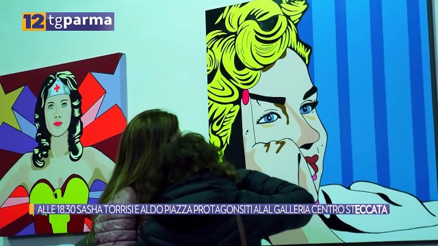 ALLE 18,30 SASHA TORRISI E ALDO PIAZZA PROTAGONSITI ALAL GALLERIA CENTRO STECCATA | ALLE 18,30 SASHA TORRISI E ALDO PIAZZA PROTAGONSITI ALAL GALLERIA CENTRO STECCATA