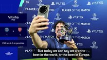PSG are humble despite back-to-back Champions Leagues - Vitinha