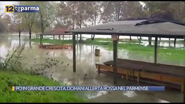PO IN GRANDE CRESCITA, DOMANI ALLERTA ROSSA NEL PARMENSE
