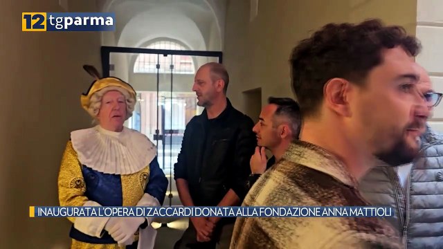 INAUGURATA L’OPERA DI ZACCARDI DONATA ALLA FONDAZIONE ANNA MATTIOLI | INAUGURATA L’OPERA DI ZACCARDI DONATA ALLA FONDAZIONE ANNA MATTIOLI