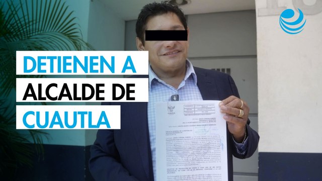 Detienen al alcalde de Cuautla, Morelos, como parte del Operativo Enjambre
