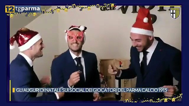 GLI AUGURI DI NATALE SUI SOCIAL DEI GIOCATORI DEL PARMA CALCIO 1913