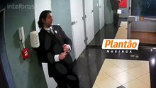 Vídeo mostra advogado matando cliente em apartamento em Maringá