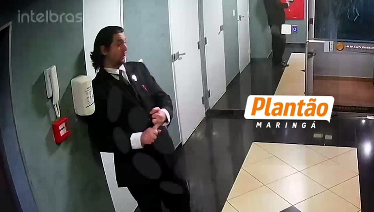 Vídeo mostra advogado matando cliente em apartamento em Maringá