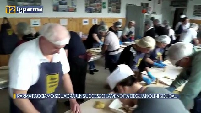 PARMA FACCIAMO SQUADRA: UN SUCCESSO LA VENDITA DEGLI ANOLINI SOLIDALI