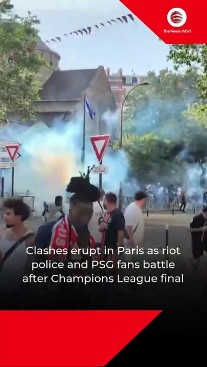 Clashes erupt in Paris