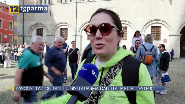 PASQUETTA CON TANTI TURISTI A PARMA, DALL'ITALIA E DALL'ESTERO | PASQUETTA CON TANTI TURISTI A PARMA, DALL'ITALIA E DALL'ESTERO