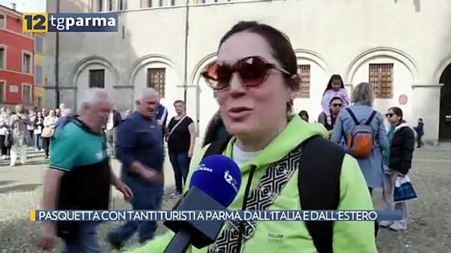 PASQUETTA CON TANTI TURISTI A PARMA, DALL'ITALIA E DALL'ESTERO | PASQUETTA CON TANTI TURISTI A PARMA, DALL'ITALIA E DALL'ESTERO