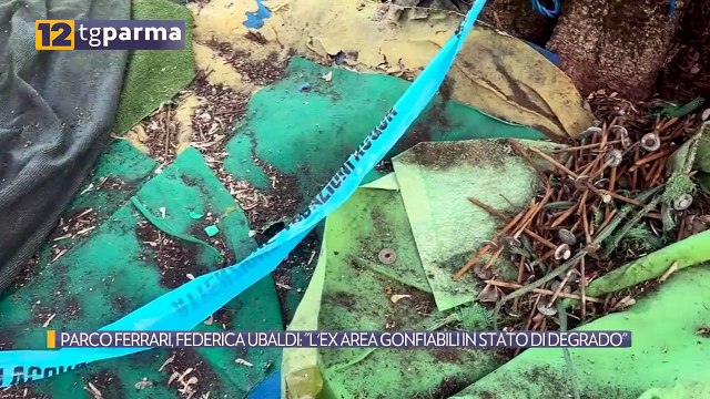 PARCO FERRARI, FEDERICA UBALDI: L'EX AREA GONFIABILI IN STATO DI DEGRADO | PARCO FERRARI, FEDERICA UBALDI: L'EX AREA GONFIABILI IN STATO DI DEGRADO