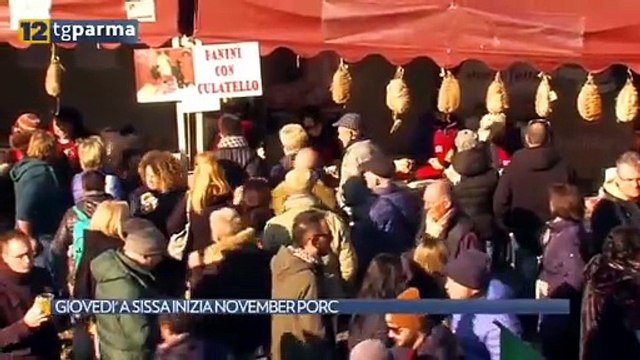 GIOVEDI' A SISSA INIZIA NOVEMBER PORC
