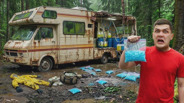 ¡Descubrimos una casa rodante abandonada en medio del bosque! ¿Cómo llegó ahí?
