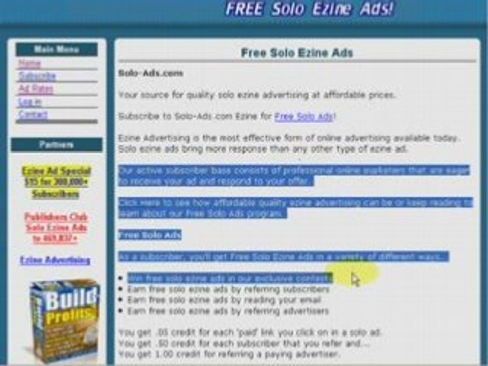 SOLO ADS: usa solo-ads per aumentare Visite e Profitti