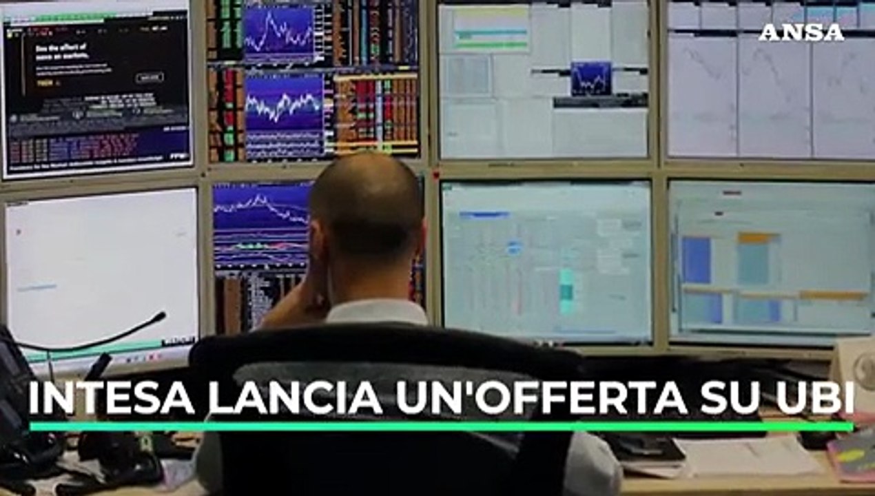 Intesa Sanpaolo lancia un'offerta su Ubi Banca