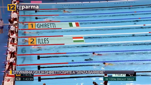 12 TV PARMA, GIULIA GHIRETTI OSPITE A SENZA BARRIERE | 12 TV PARMA, GIULIA GHIRETTI OSPITE A SENZA BARRIERE